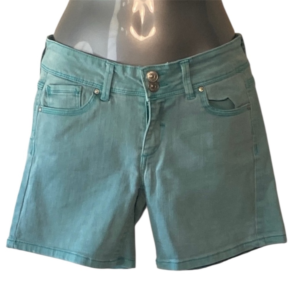 deLiA*s Teal Denim Shorts